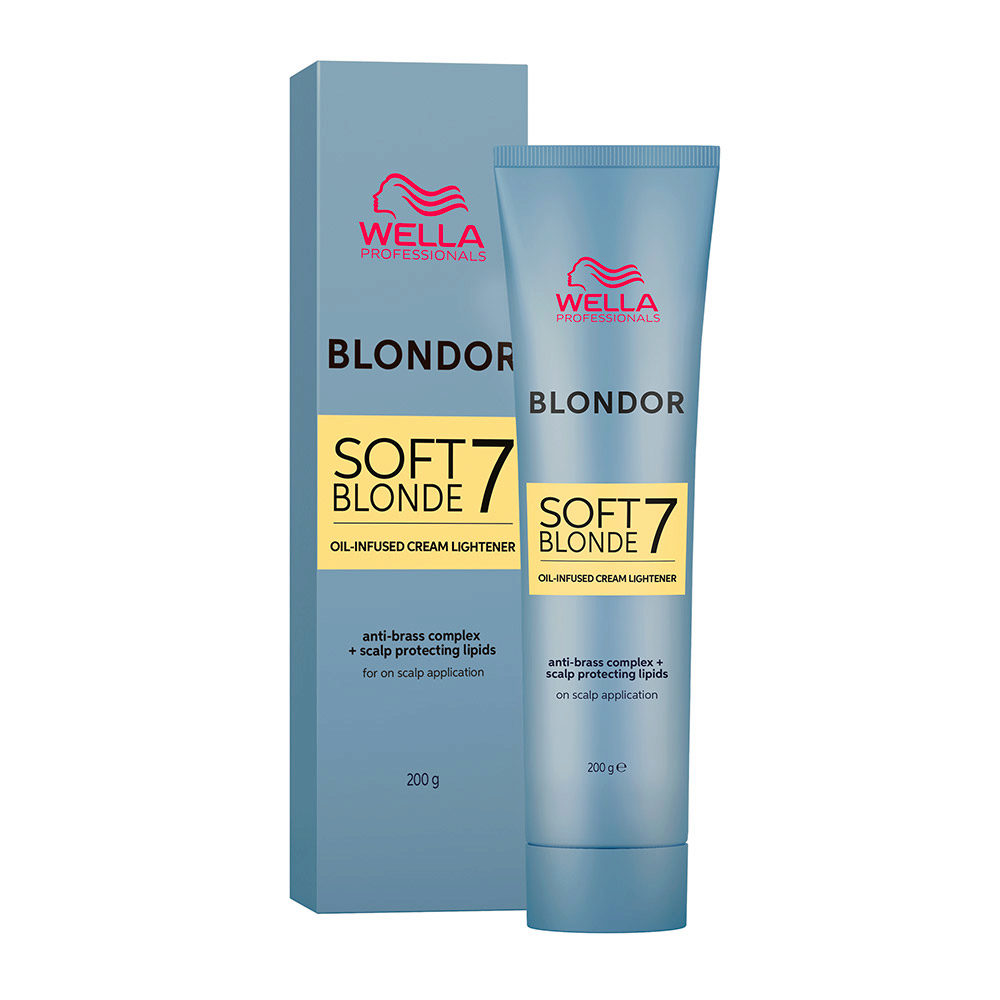 Wella Blondor Soft Blonde Cream 200gr - Aufhellungscreme auf Ölbasis