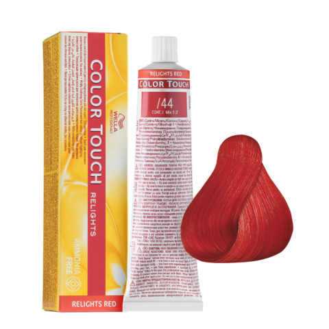 Wella Color Touch Relights Red /44 Intensives Kupfer 60ml - semipermanente Farbe ohne Ammoniak