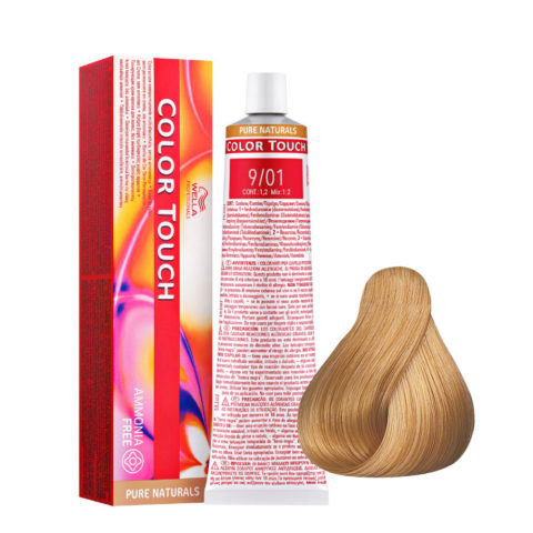 Color Touch Pure Naturals 9/01 Sehr Helles Blond 60ml - semipermanente Farbe ohne Ammoniak