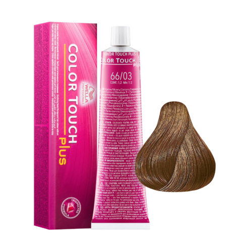 Color Touch Plus 66/03 Dunkles Intensives Natürliches Goldblond 60 ml - demi-permanente Farbe