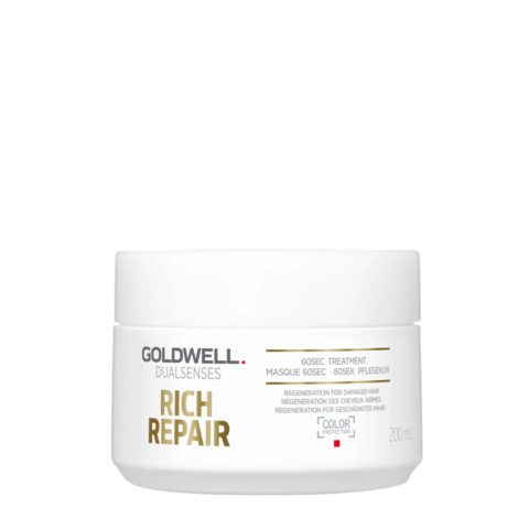 Goldwell Dualsenses Rich Repair Restoring 60Sec Treatment 200ml - Behandlung für trockenes oder geschädigtes Haar