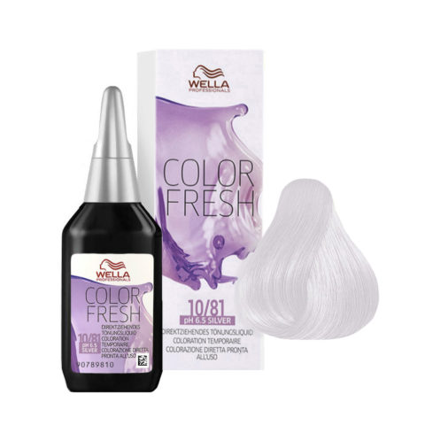 Color Fresh Silver 10/81 Platinblond Perl-Asche 75ml - Farbauffrischer ohne Ammoniak