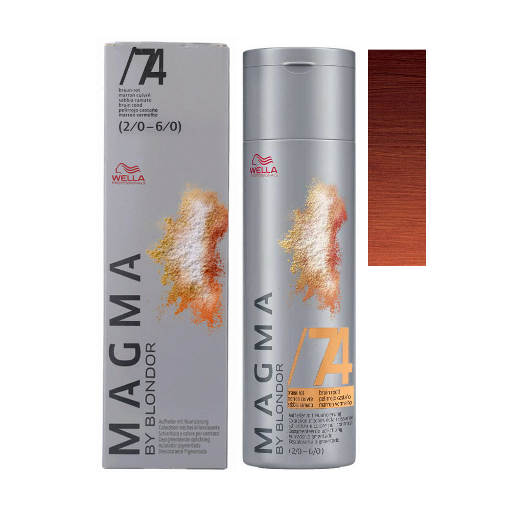 Wella Magma /74 Kupfersand 120g - Haarbleiche