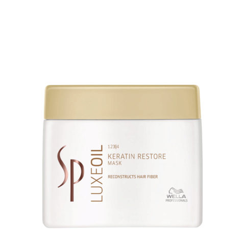 Wella SP Luxe Oil Keratin Restore Mask 400ml - Restrukturierungsmaske mit Keratin