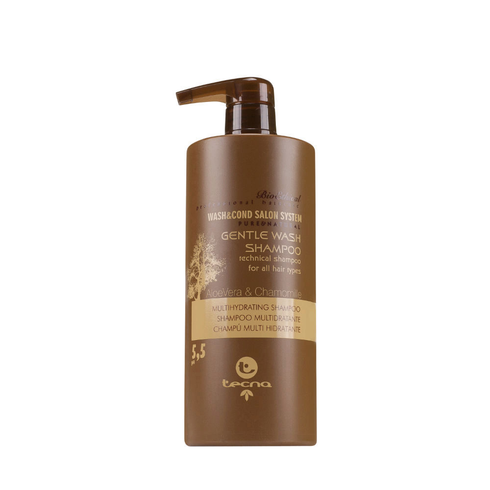 Tecna Gentle Wash Shampoo 750ml - Multi-Feuchtigkeitsshampoo