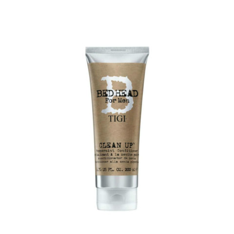 Tigi Bed Head Men Clean Up Peppermint Conditioner 200ml - energiespendende Feuchtigkeits-Spülung