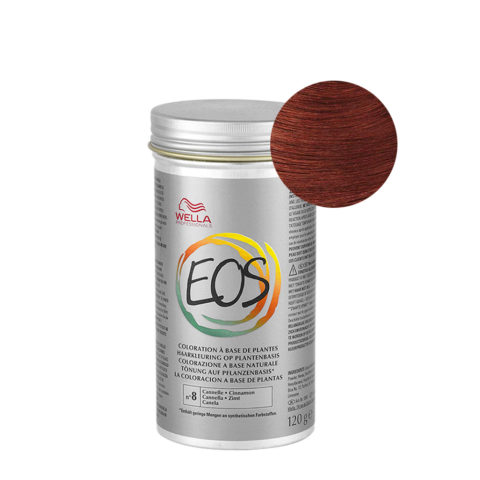 Wella EOS Colorazione Naturale 8/0 Zimt 120g -  Natürliche Färbung ohne Ammoniak