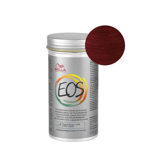 Wella EOS Colorazione Naturale 7/0 Chili 120g -  Natürliche Färbung ohne Ammoniak