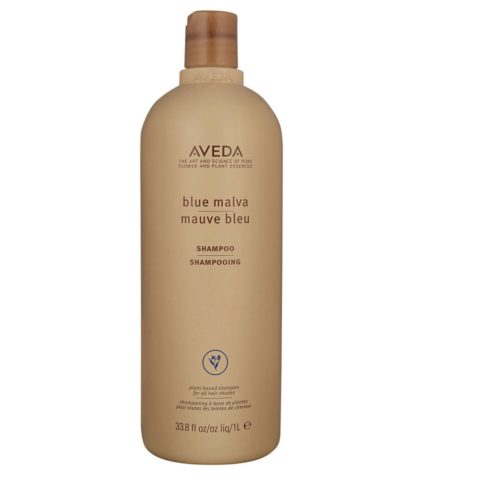 Blue Malva Shampoo 1000ml - Anti-Gelb Farbton Shampoo für graues und weißes Haar