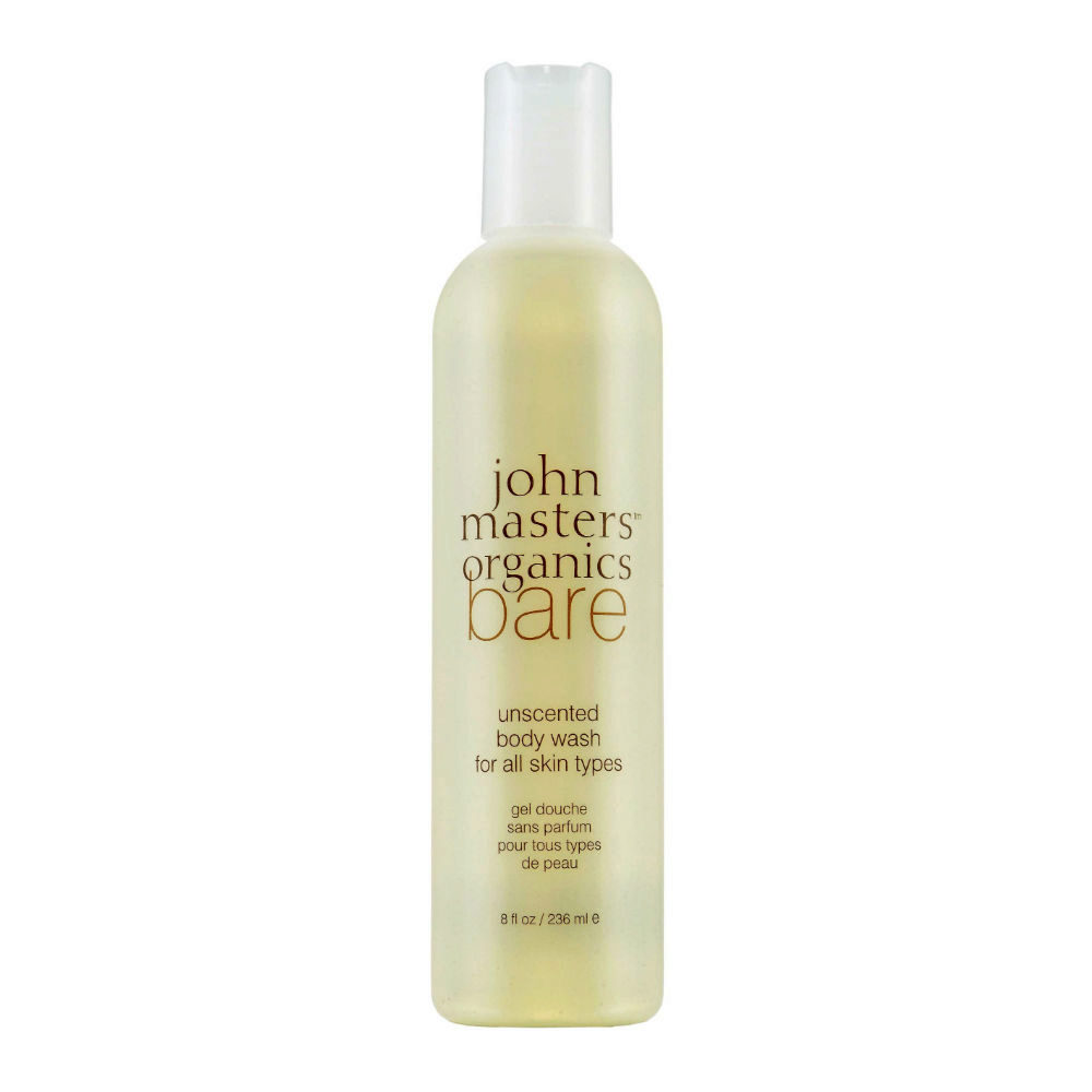 John Masters Organics Bare Unscented Body Wash for All Skin Types 236ml - Schaumbad