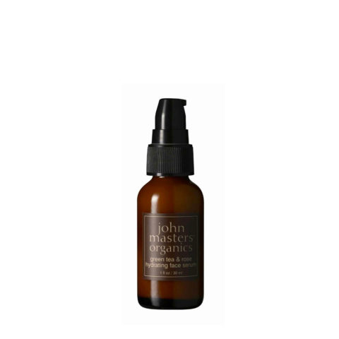 John Masters Organics Green Tea & Rose Hydrating Face Serum 30ml feuchtigkeitsspendende Gesichtscreme