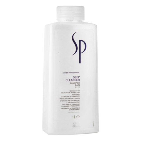 Wella SP Expert Kit Deep Cleanser Shampoo 1000ml -  Intensiv reinigendes Shampoo