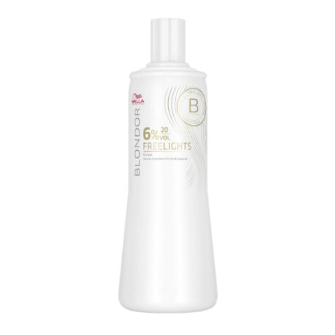 Wella Blondor Freelights Developer 6% 20vol 1000ml - Oxidationsmittel