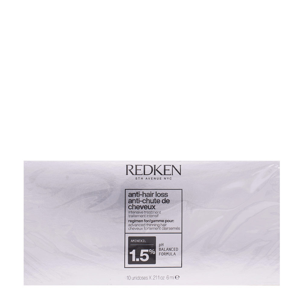 Redken Anti Hair-Loss Intensive Treatment 10x6ml - Ampullen gegen Haarausfall