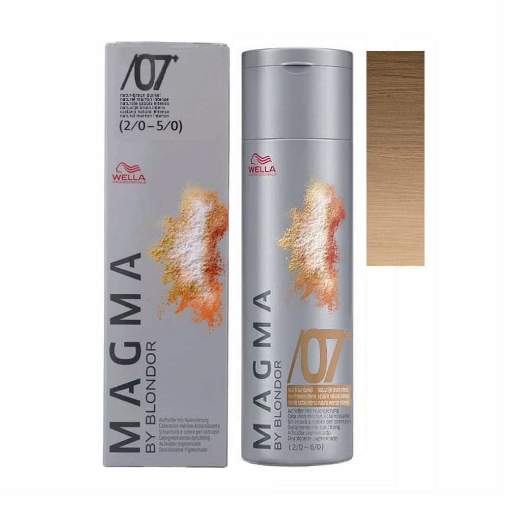 Wella Magma /07+ Natürlicher Intensiver Sand 120g - Haarbleiche