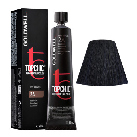 2A Blauschwarz Goldwell Topchic Cool browns tb 60ml