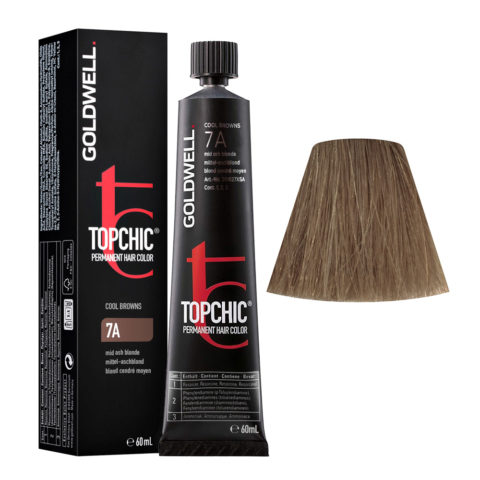 7A Mittel-aschblond Goldwell Topchic Cool browns tb 60ml