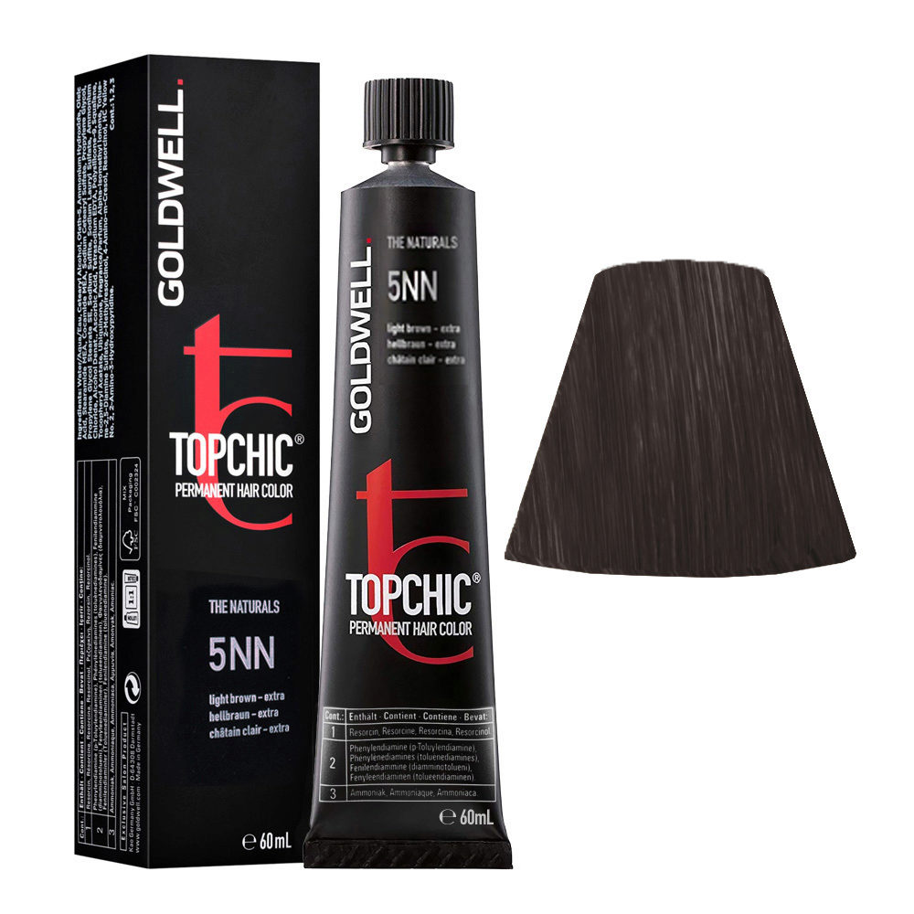 5NN Hellbraun extra Goldwell Topchic Naturals tb 60ml