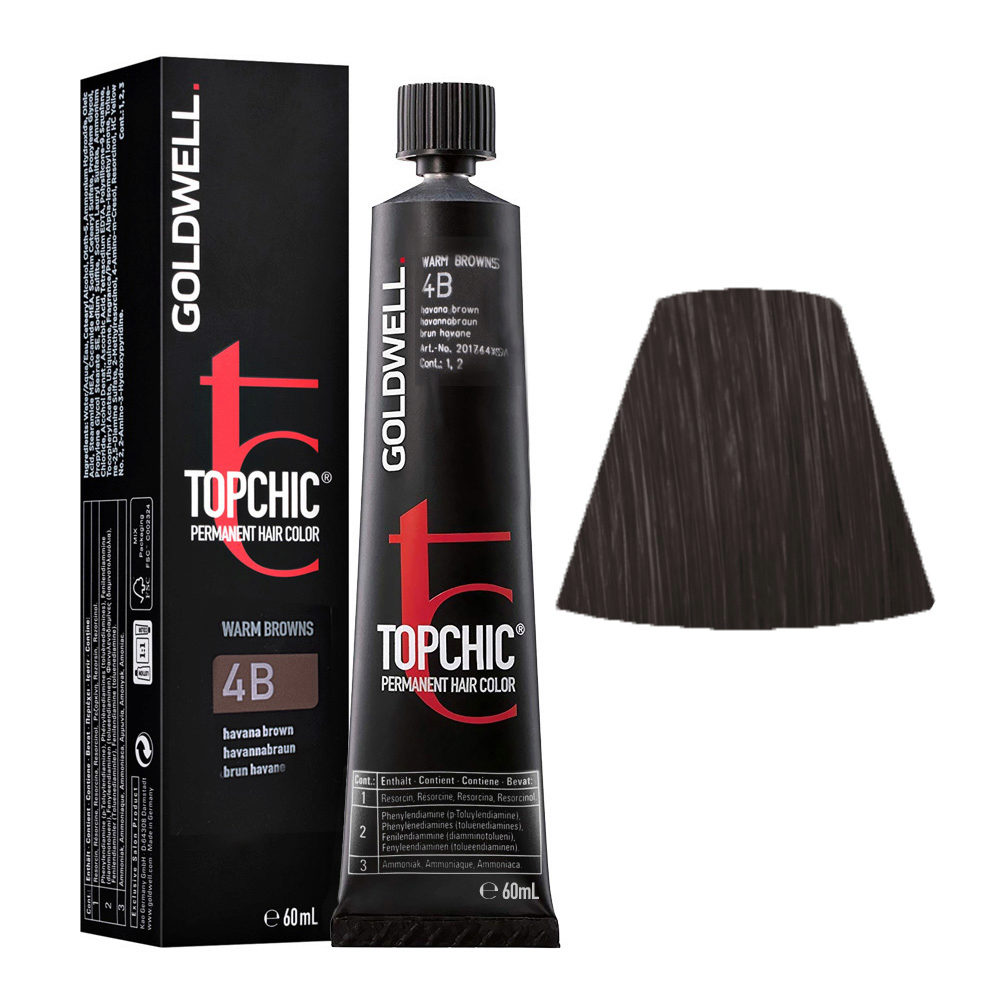 4B Havannabraun Goldwell Topchic Warm browns tb 60ml