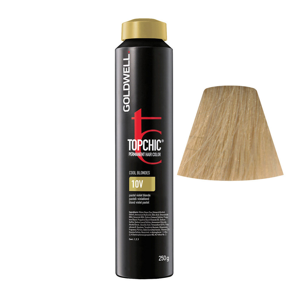 10V Pastell-violablond Goldwell Topchic Cool blondes can 250gr