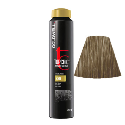 8SB Silber blond Goldwell Topchic Cool blondes can 250gr