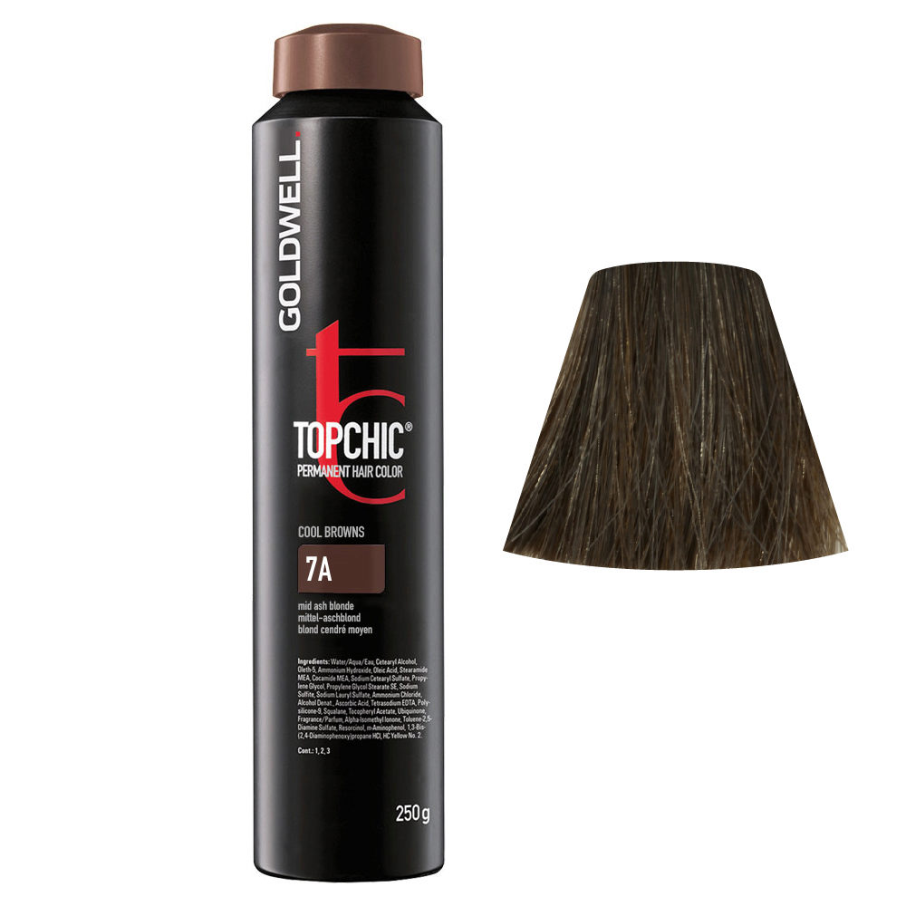 7A Mittel-aschblond Goldwell Topchic Cool browns can 250gr