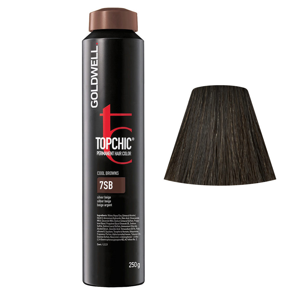 7SB Silber beige Goldwell Topchic Cool browns can 250gr