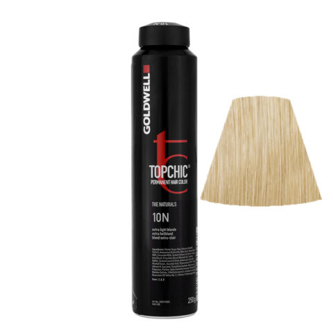 10N Extra hellblond Goldwell Topchic Naturals can 250gr
