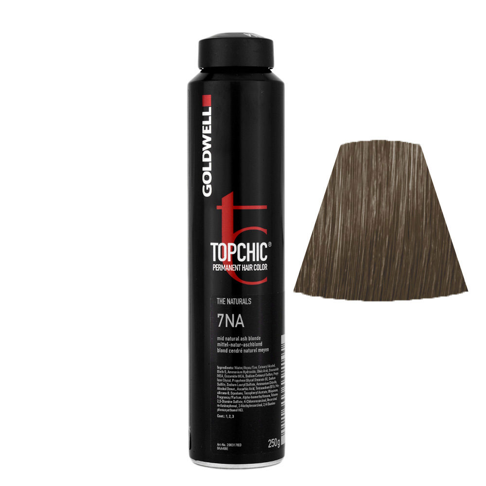 7NA Mittel-natur-aschblond Goldwell Topchic Naturals can 250gr