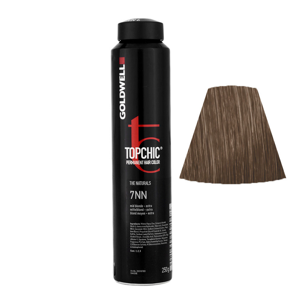 7NN Mittelblond extra Goldwell Topchic Naturals can 250gr