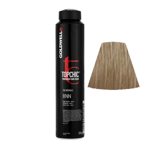 8NN Hellblond extra Goldwell Topchic Naturals can 250gr