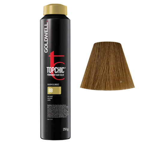 8B Seesand Goldwell Topchic Warm blondes can 250gr