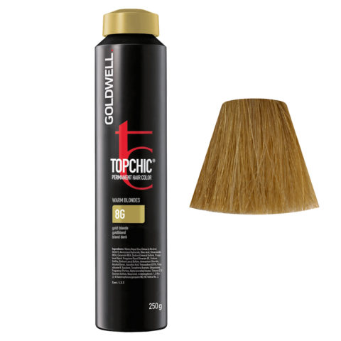 8G Goldblond Goldwell Topchic Warm blondes can 250gr