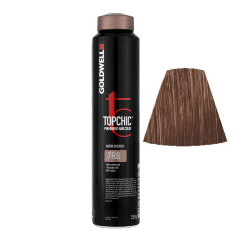 7RB Rotbuche hell Goldwell Topchic Warm browns can 250gr
