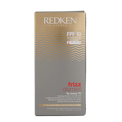 Frizz Dismiss Fly-Away Fix FPF 10 50 Sheets - Anti-Frizz-Tücher