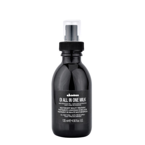 Davines OI All In One Milk 135ml - Leave-in Multifunktionsspray mit Roucou-Öl