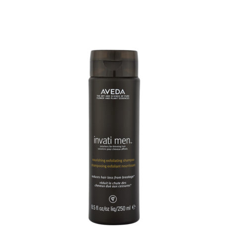 Aveda Invati Men Exfoliating Shampoo 250ml - Peeling-Shampoo für feines und dünner werdendes Haar