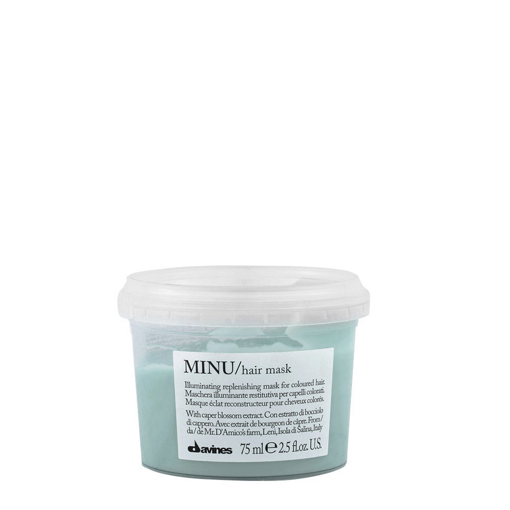 Davines Essential HairCare Minu Hair Mask 75ml - Glanz Maske für gefärbtes Haar
