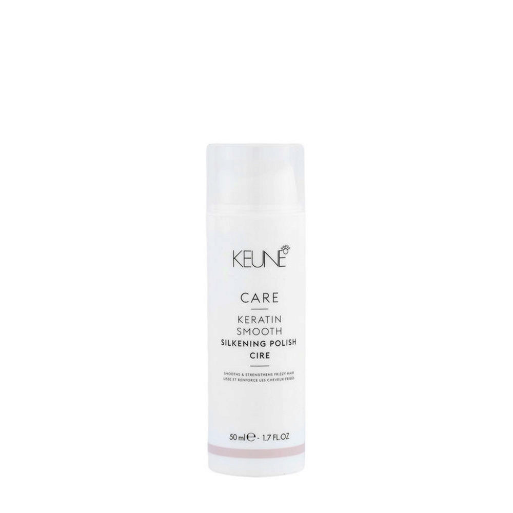 Keune Care Line Keratin Smooth Silkening Polish Cire 50ml - seidig weiches wachs