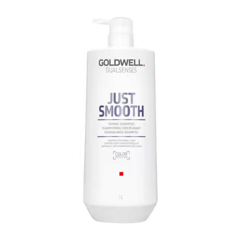 Dualsenses Just Smooth Taming Shampoo 1000 ml - disziplinierendes Shampoo für widerspenstiges und krauses Haar