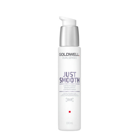 Goldwell Dualsenses Just Smooth 6 Effects Serum 100ml - 6-Effekt-Serum für widerspenstiges und krauses Haar