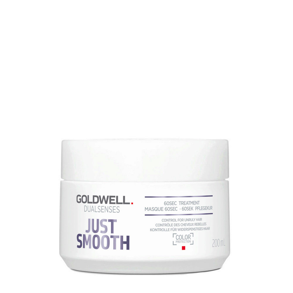 Goldwell Dualsenses Just Smooth 60Sec Treatment 200ml - Behandlung für widerspenstiges und krauses Haar