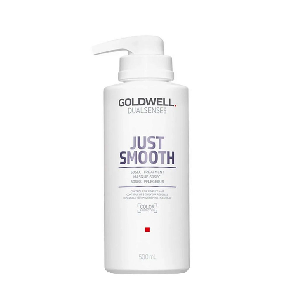 Goldwell Dualsenses Just Smooth 60Sec Treatment 500ml - Behandlung für widerspenstiges und krauses Haar