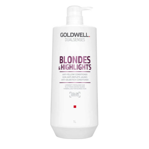 Goldwell Dualsenses Blonde & Highlights Anti-Yellow Conditioner 1000 ml - Anti-Gelb-Conditioner für coloriertes Haar