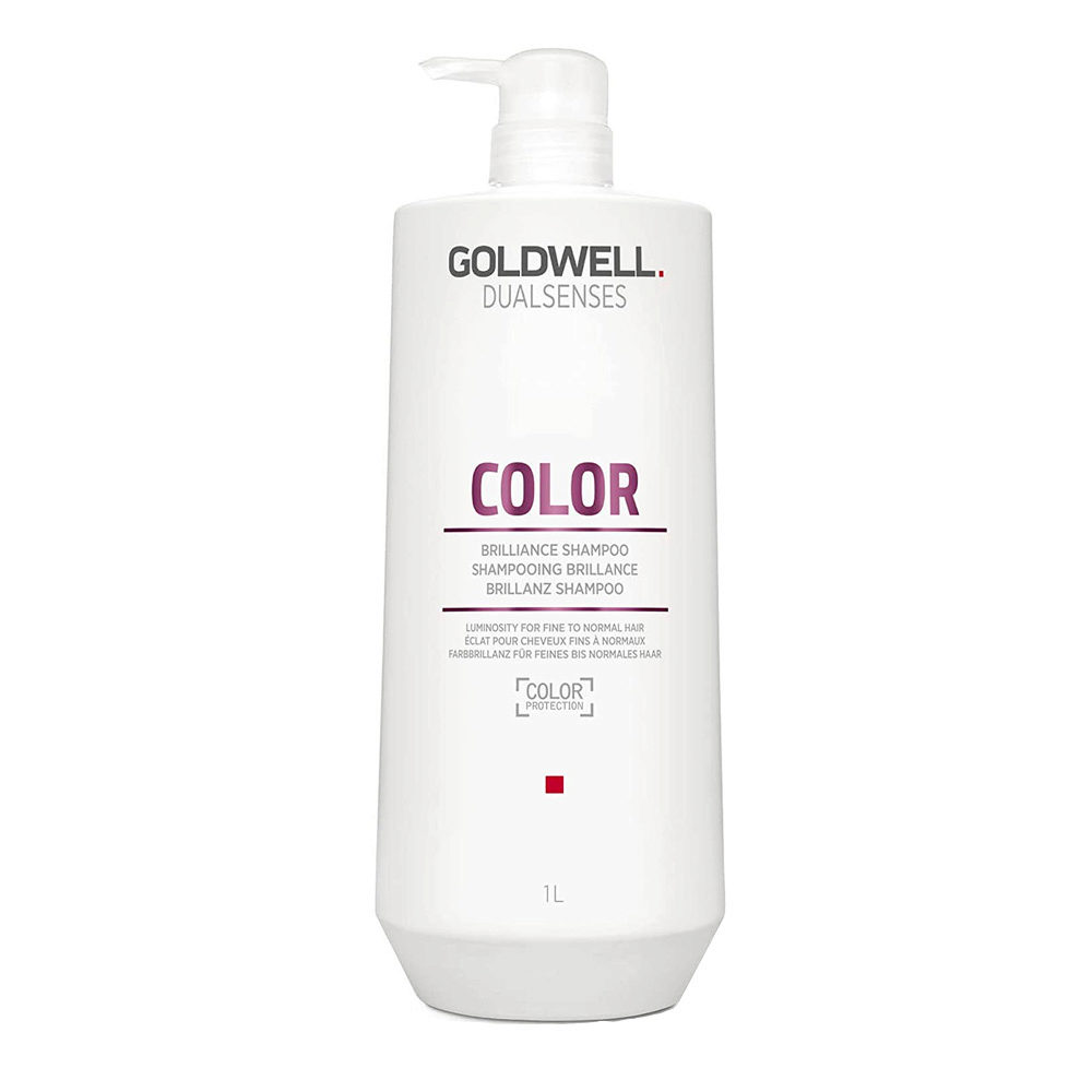 Goldwell Dualsenses Color Brilliance Shampoo1000ml – leuchtendes Shampoo für feines oder mittleres Haar