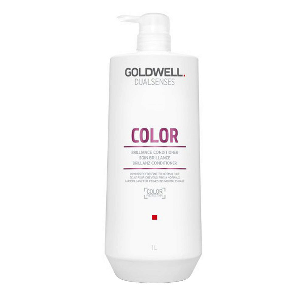 Goldwell Dualsenses Color Brilliance Conditioner 1000 ml – leuchtender Conditioner für feines oder mittleres Haar