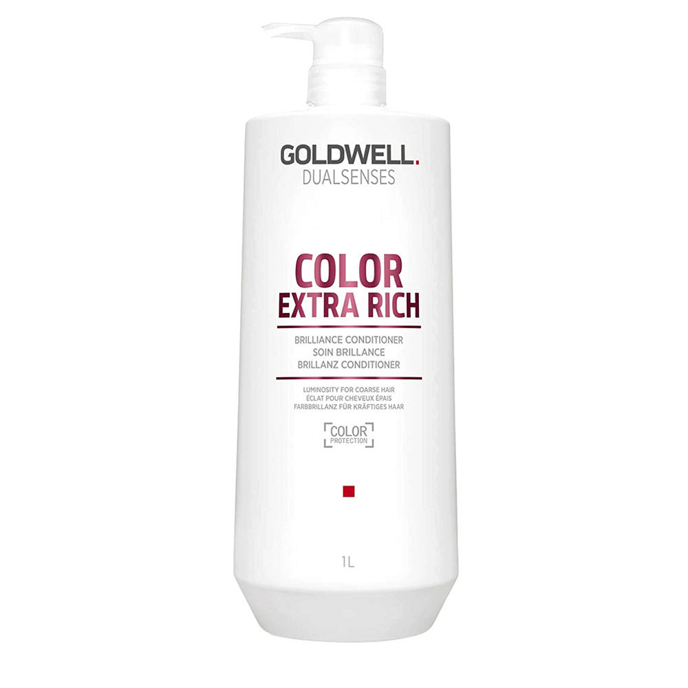 Goldwell Dualsenses Color Extra Rich Brilliance Conditioner 1000 ml – leuchtender Conditioner für dickes Haar