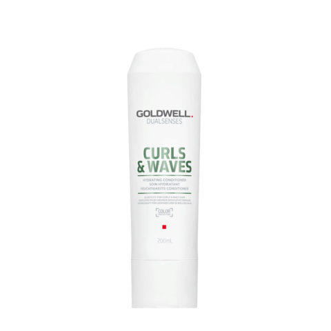 Dualsenses Curls & Waves Hydrating Conditioner 200ml - feuchtigkeitsspendende Spülung für lockiges oder wellige