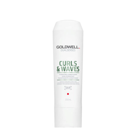Goldwell Dualsenses Curls & Waves Hydrating Conditioner 200ml - feuchtigkeitsspendende Spülung für lockiges oder wellige