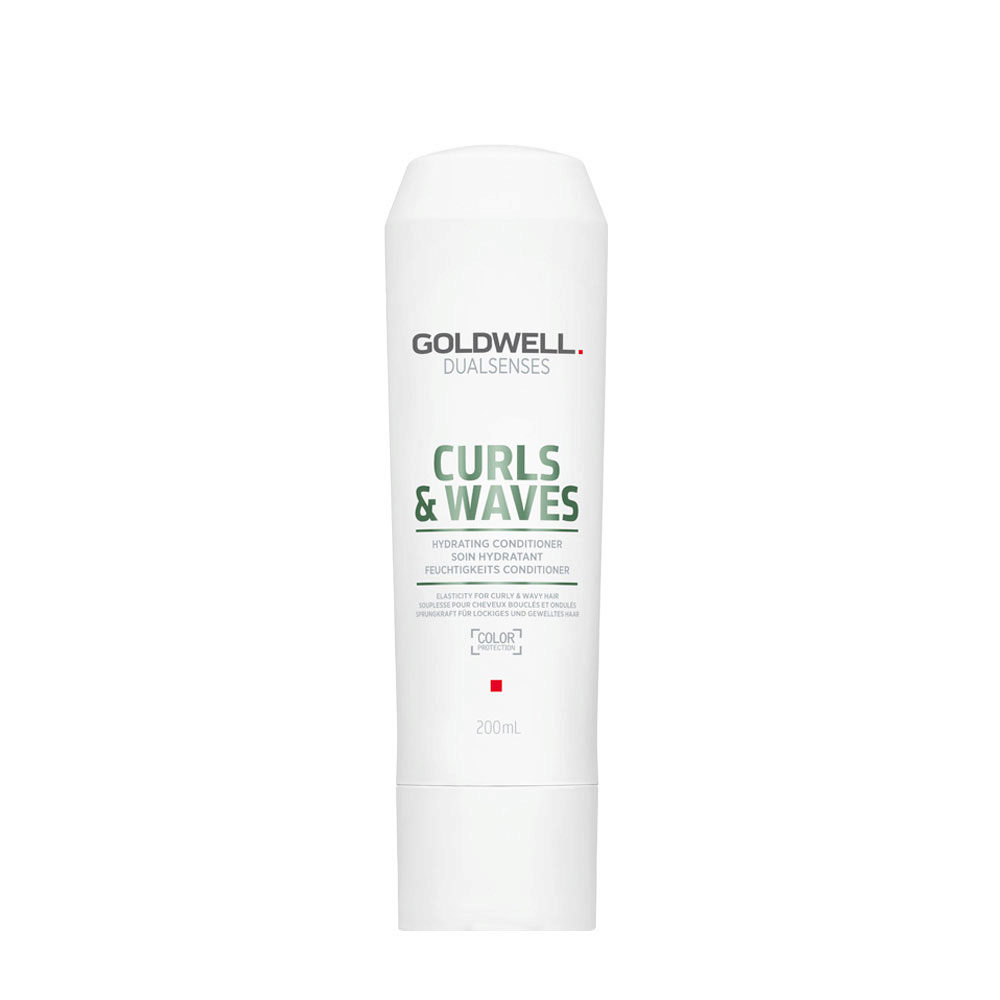 Goldwell Dualsenses Curls & Waves Hydrating Conditioner 200ml - feuchtigkeitsspendende Spülung für lockiges oder wellige